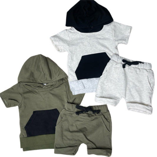 Two Piece Hooded Set
